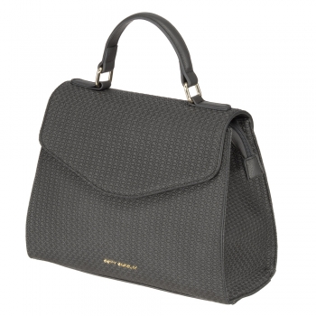 Betty Barclay Flap Bag, anthracite