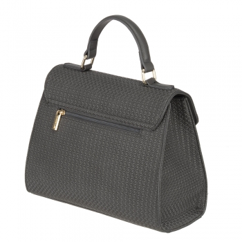 Betty Barclay Flap Bag, anthracite