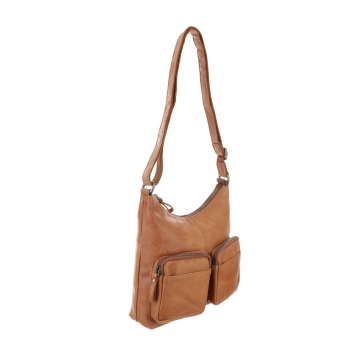 Bodenschatz Zip Bag, cognac