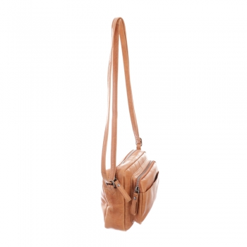 Bodenschatz Zip Bag, cognac