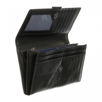 Sansibar Flap Wallet, black