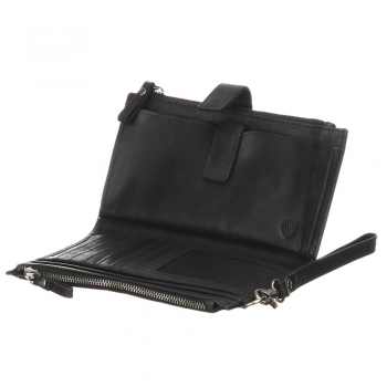 Sansibar Flap Wallet L, black