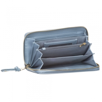 Sansibar Zip Wallet L, jeans