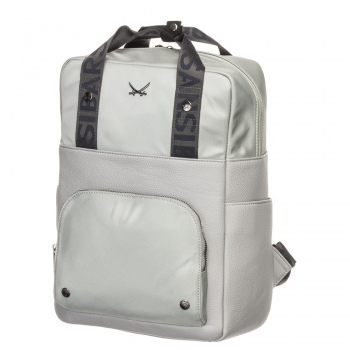 Sansibar Backpack, silver