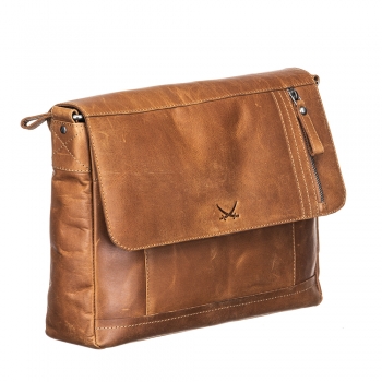 Sansibar Messenger Bag, cognac