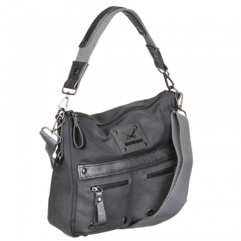 Sansibar Shoulder Bag, anthracite