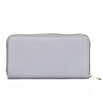 Sansibar Zip Wallet L, silver