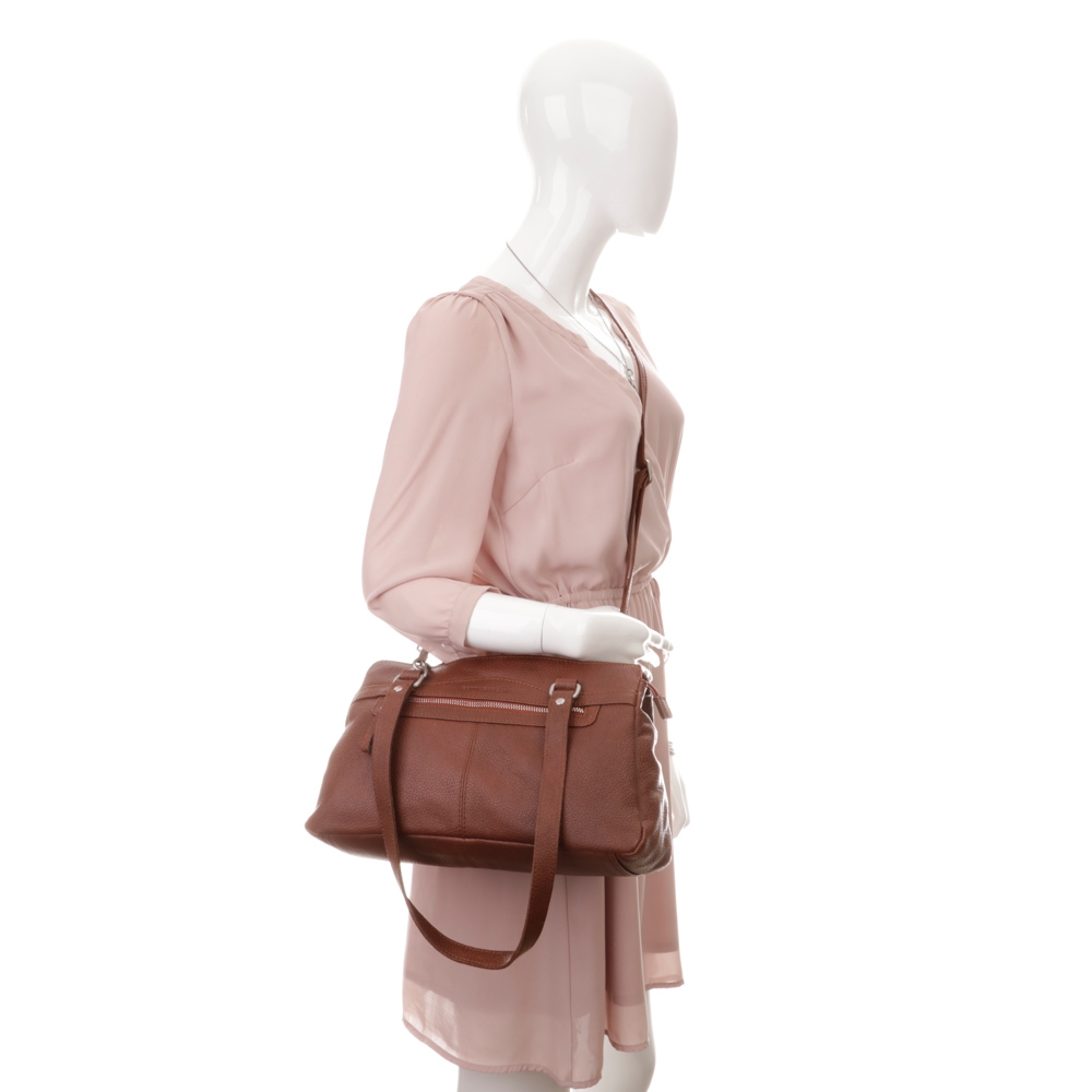 Betty Barclay Zip Bag, cognac