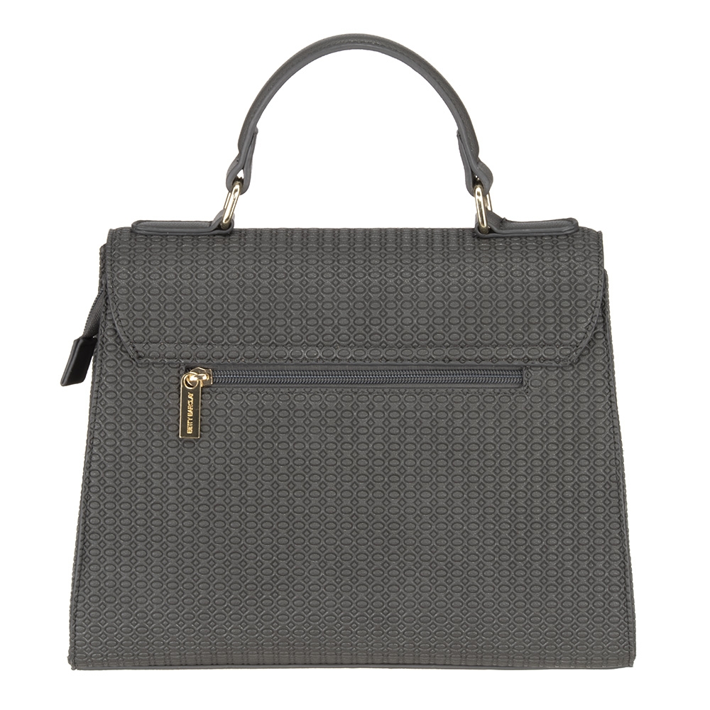 Betty Barclay Flap Bag, anthracite