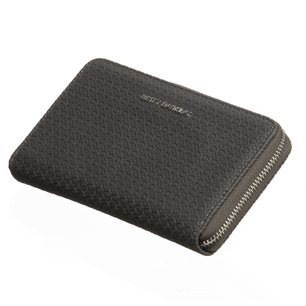 Betty Barclay Zip Wallet L, anthracite