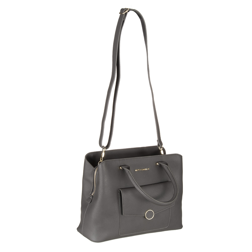 Betty Barclay Zip Bag, anthracite