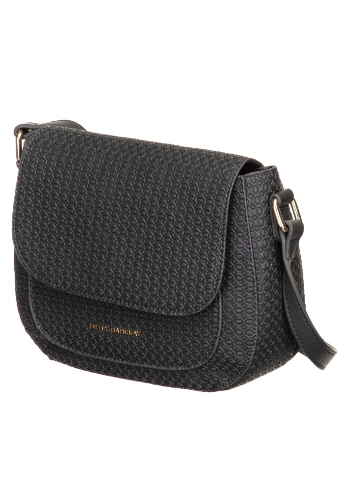 Betty Barclay Flap Bag, anthracite