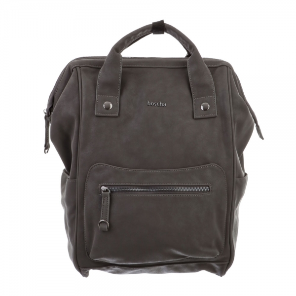 Bodenschatz Lederwaren Boscha Rucksack Anthracite