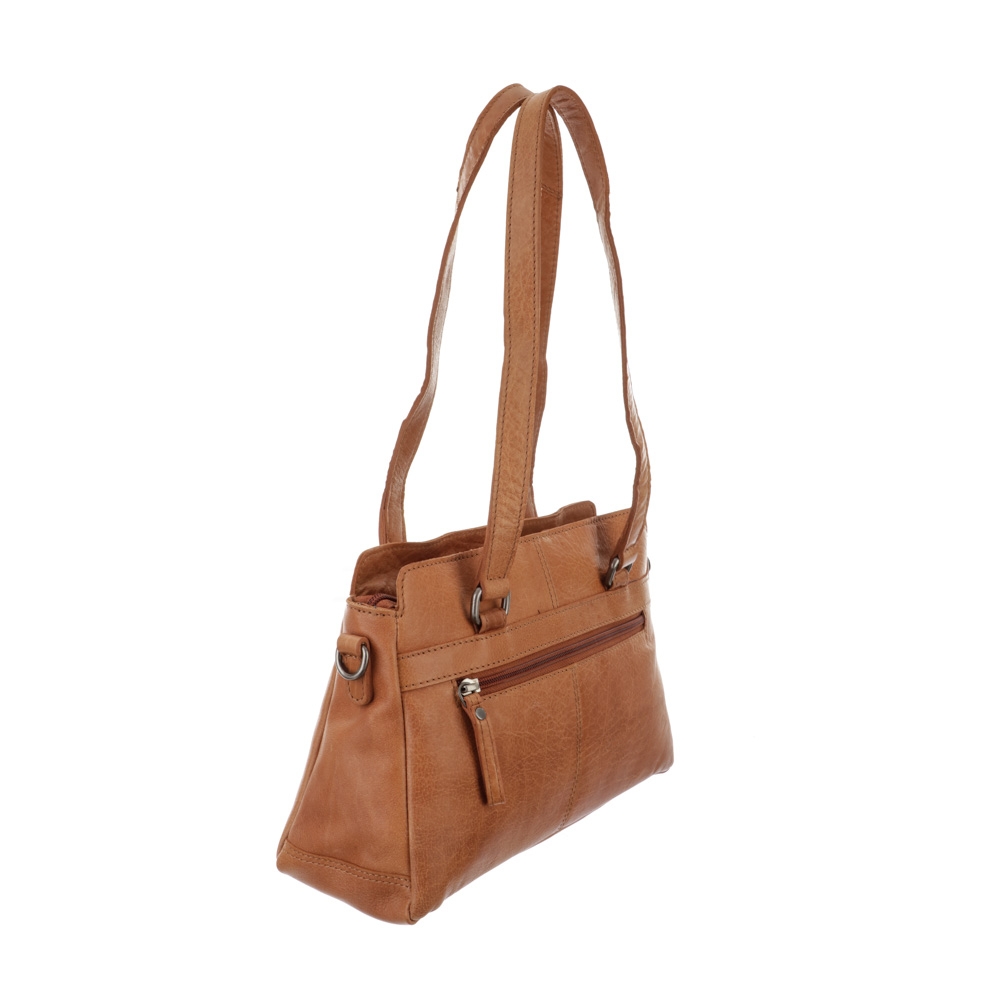 Bodenschatz Zip Bag, cognac