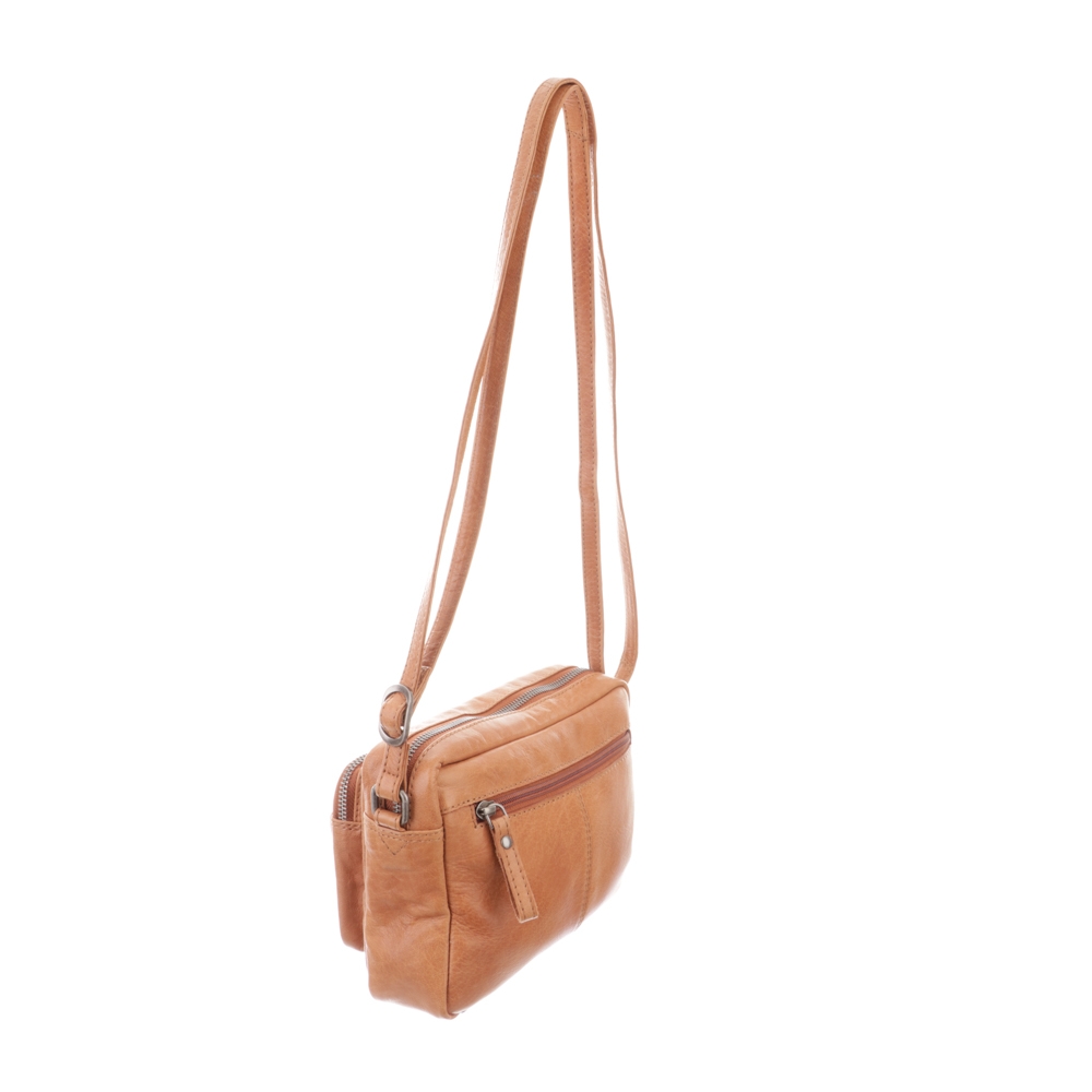 Bodenschatz Zip Bag, cognac