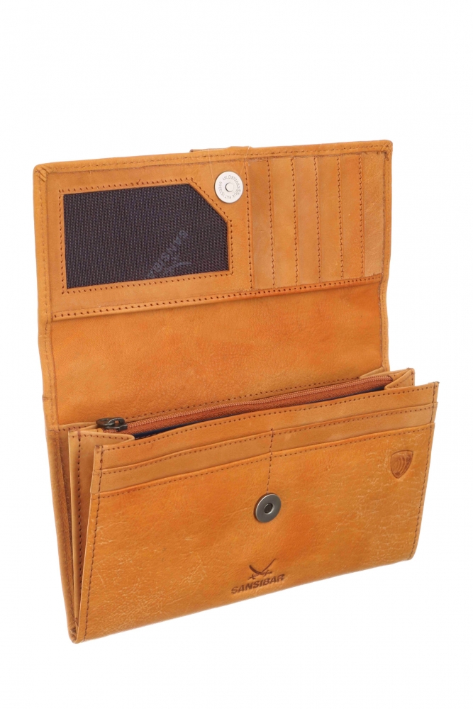 Sansibar Flap Wallet, tan