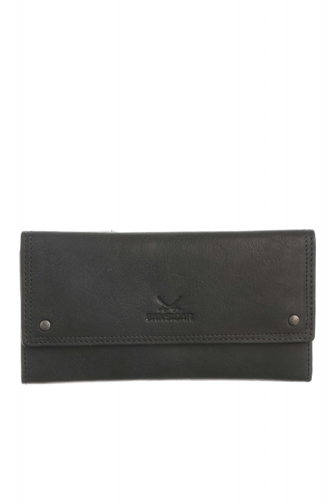 Sansibar Flap Wallet, black