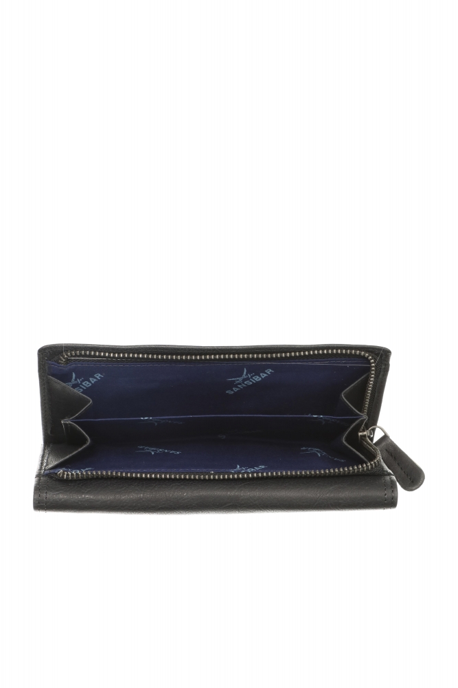 Sansibar Flap Wallet, black