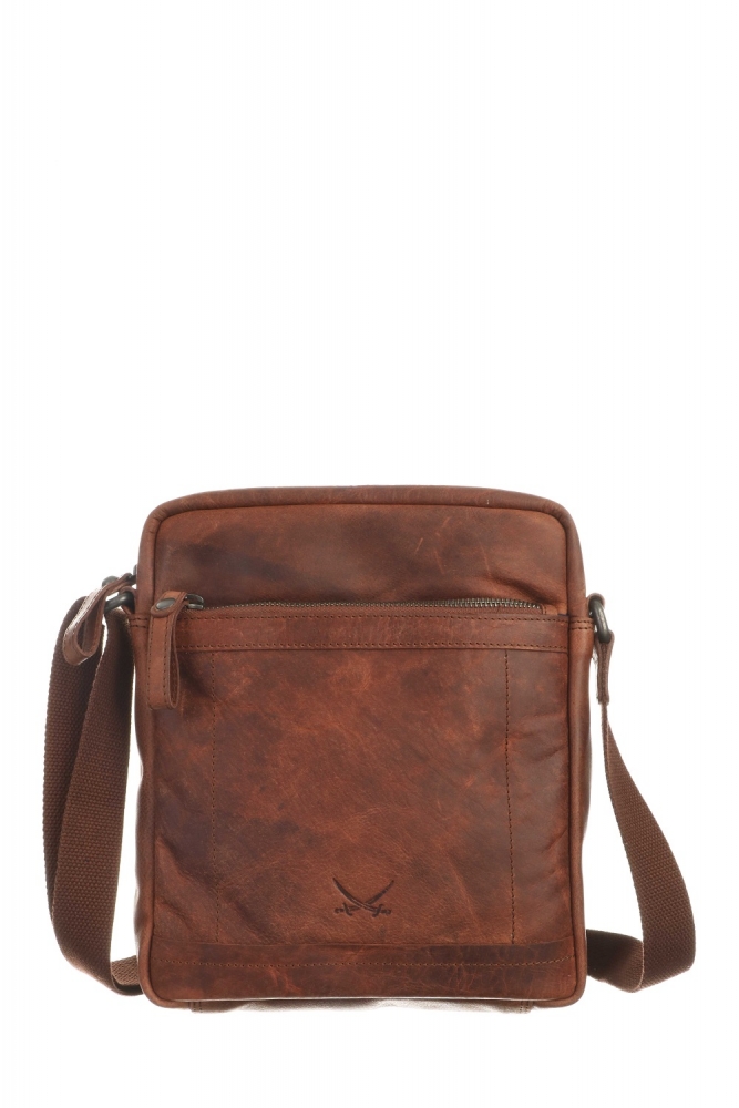 Sansibar Crossover Bag, brandy