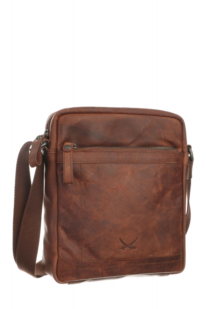 Sansibar Crossover Bag, brandy