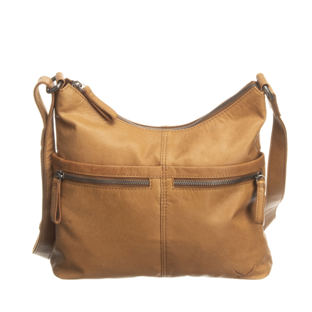 Sansibar Shoulder Bag, cognac