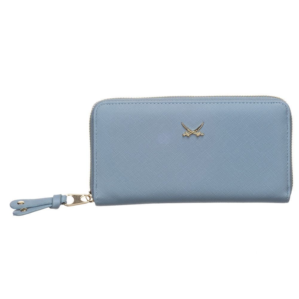 Sansibar Zip Wallet L, jeans