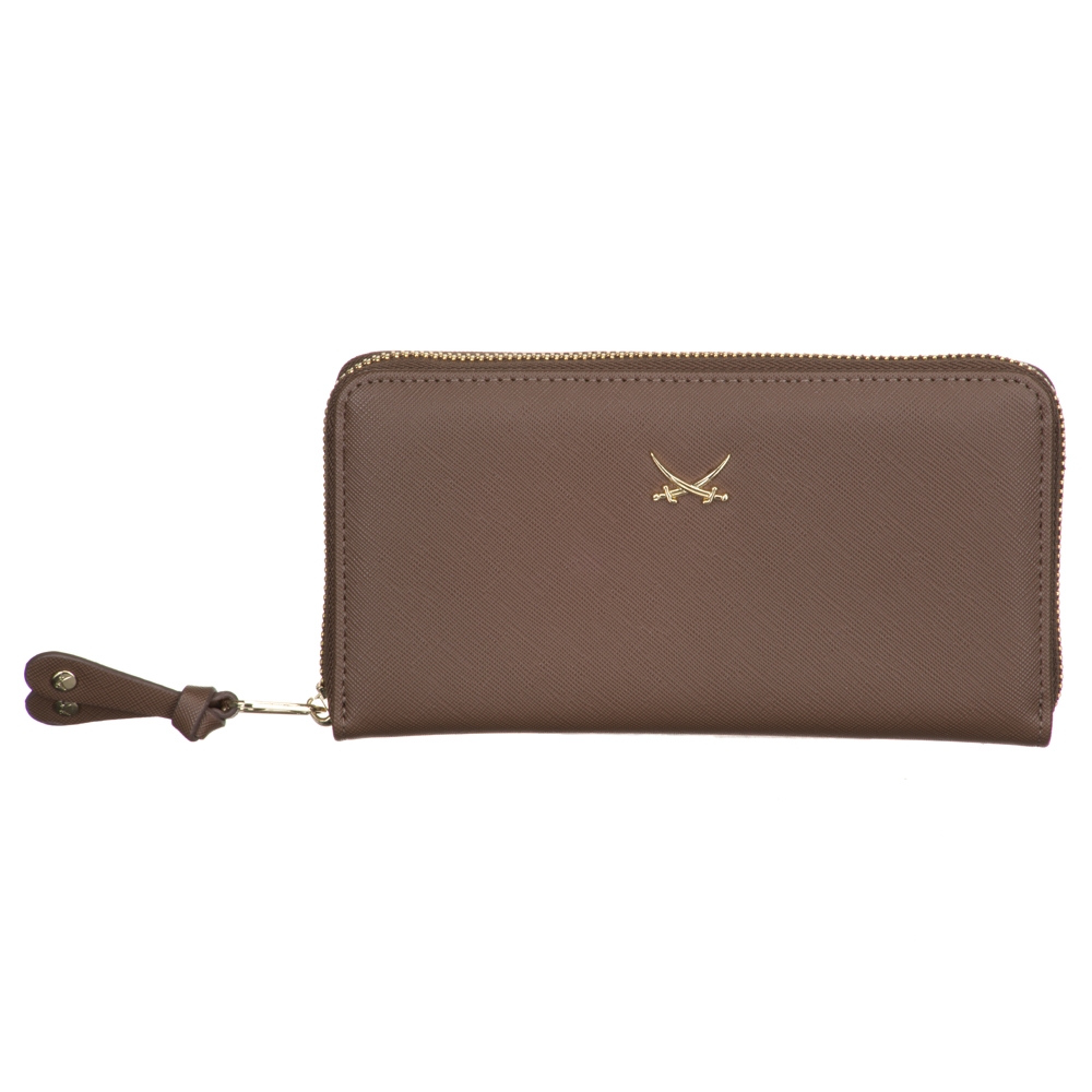 Sansibar Zip Wallet L, cappuccino