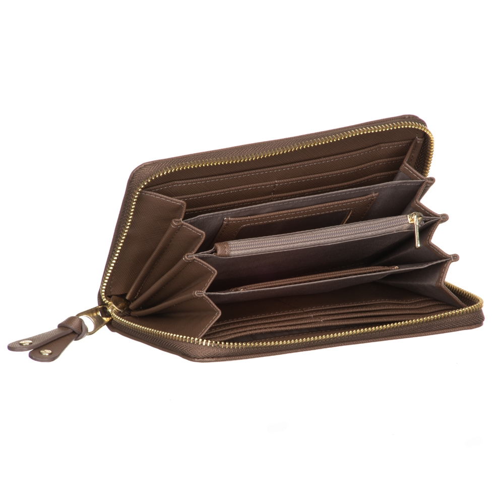 Sansibar Zip Wallet L, cappuccino