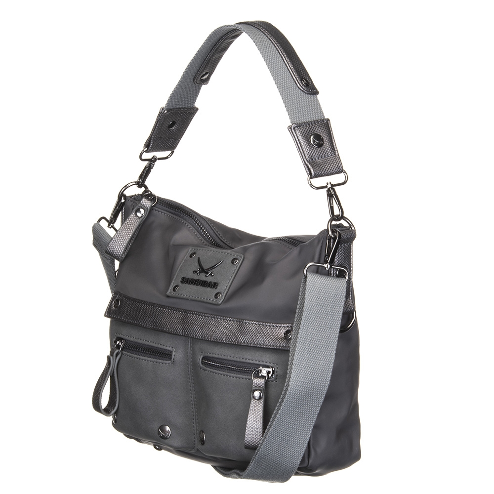 Sansibar Shoulder Bag, anthracite